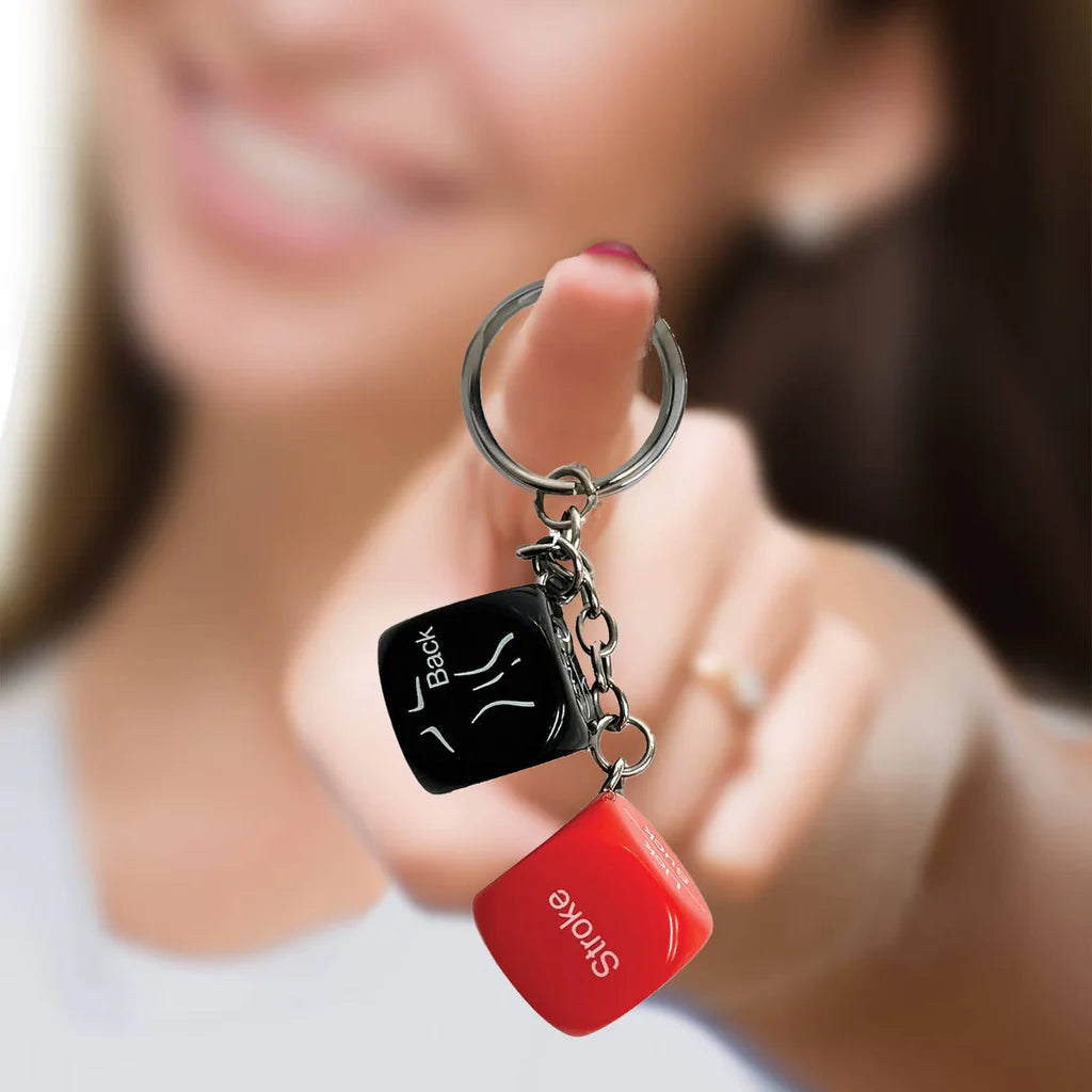Little Genie Sex Dice Super Fun Key Chain