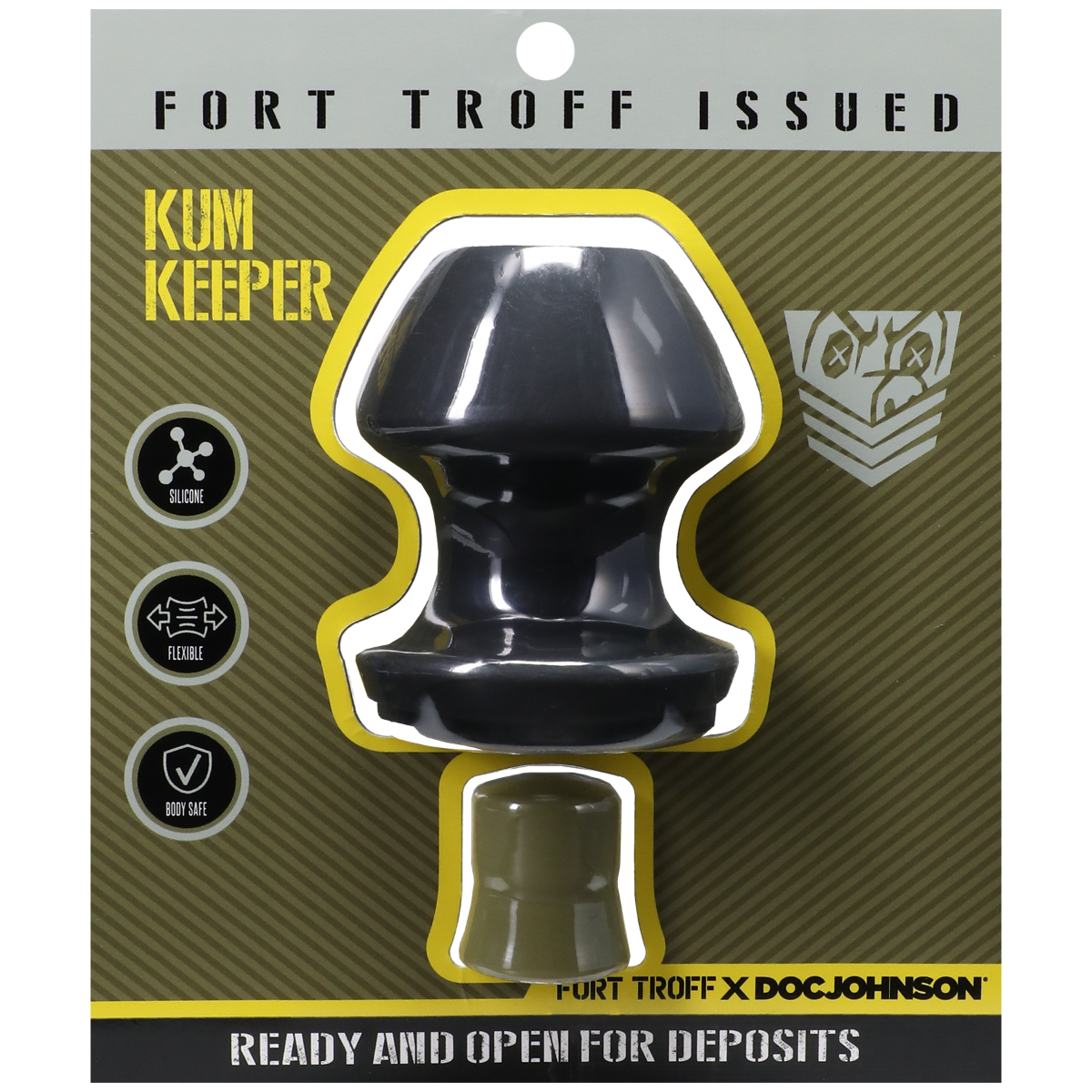 Fort Troff Kum Keeper Silicone Butt Plug - Large