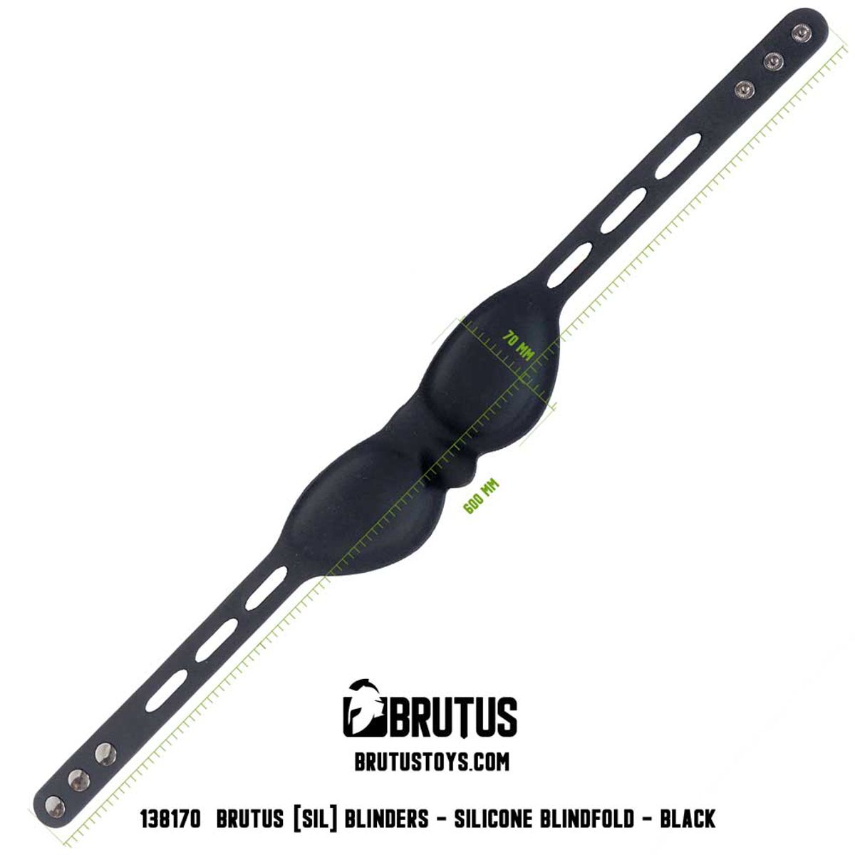 BRUTUS Blinders - Comfort Silicone Blindfold