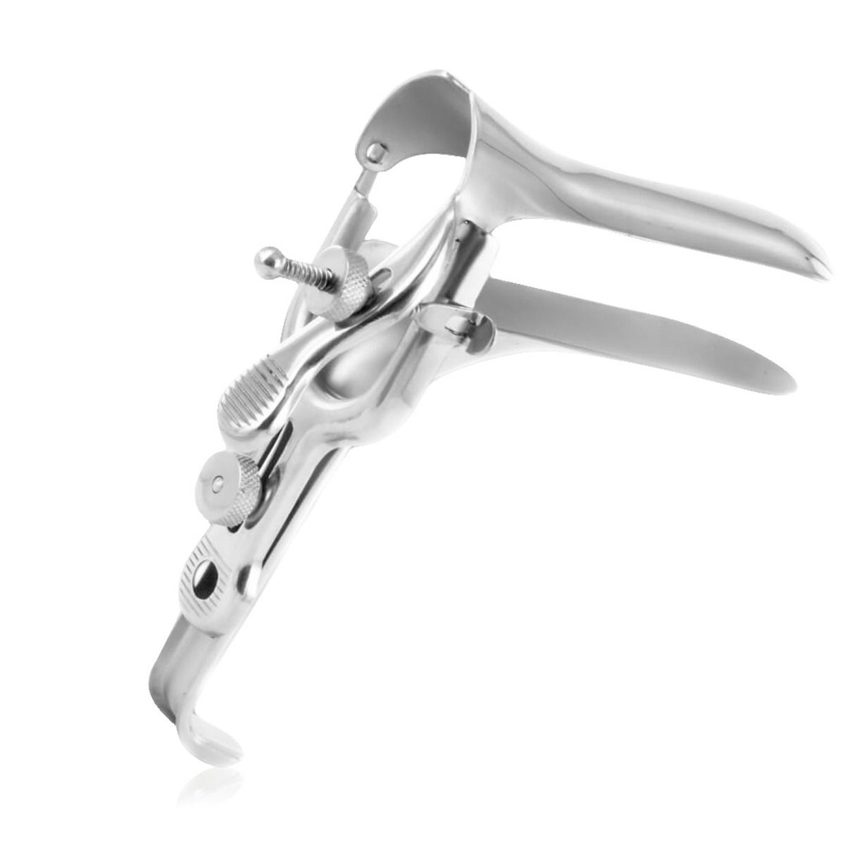 Black Label Cusco Stainless Steel Duckbil Vaginal Speculum Large