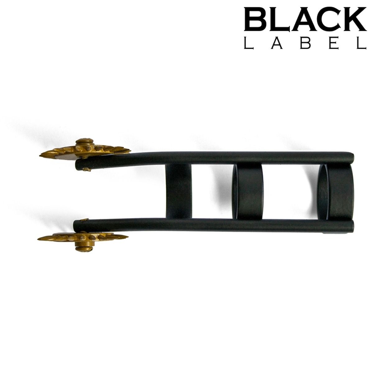 Black Label Cat Nail Double Pinwheel Black/Gold