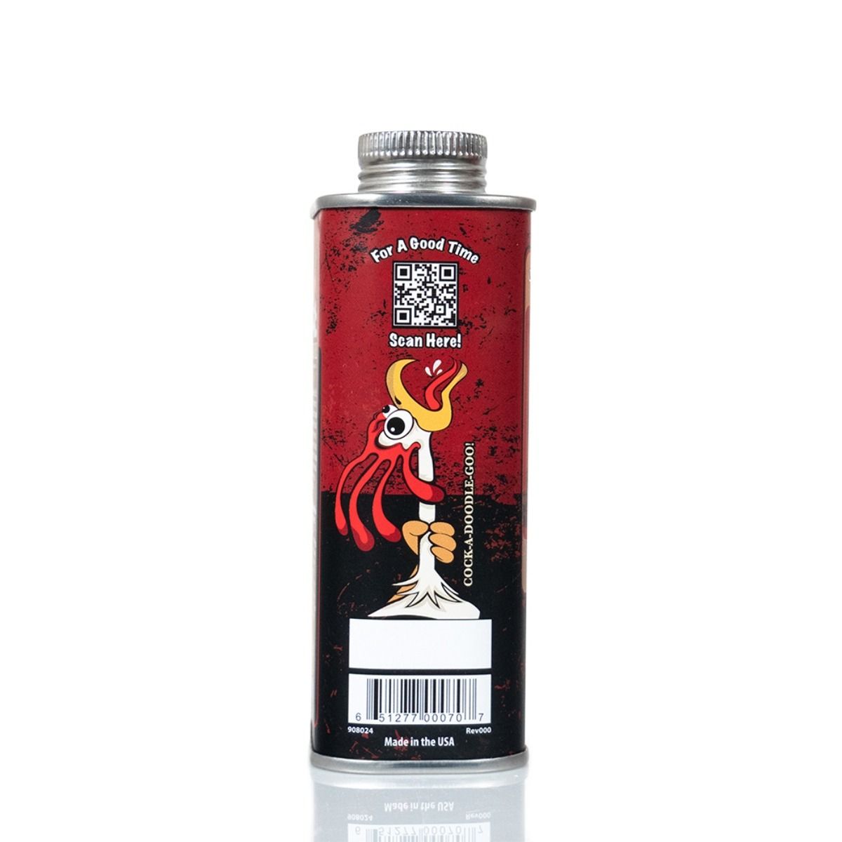 Cock Oil Water Based Lube Metal Can 9oz