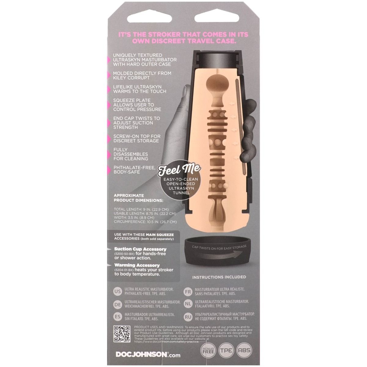 Main Squeeze Kiley Corrupt Ultraskyn Stroker Pussy