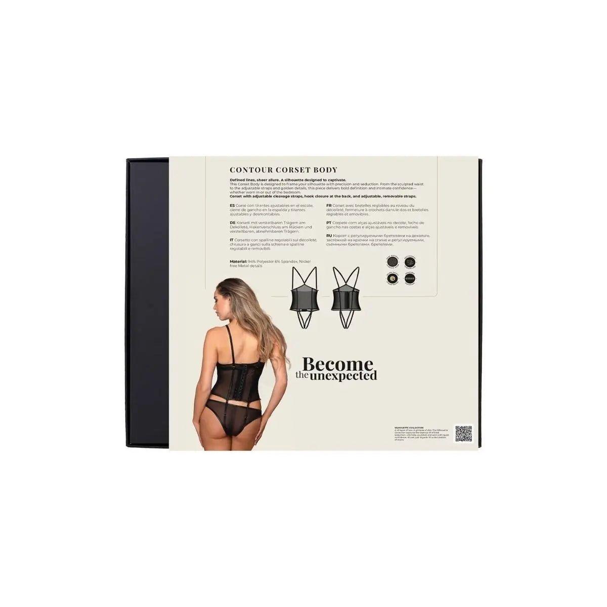 Guilty Pleasure Contour Corset Body Large/X-Large