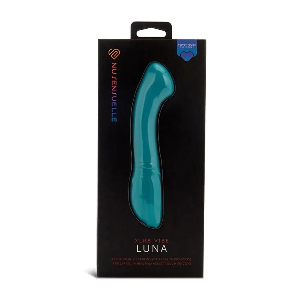 Nu Sensuelle Velvet Touch USB Rechargeable Multi Function Luna Emerald Green