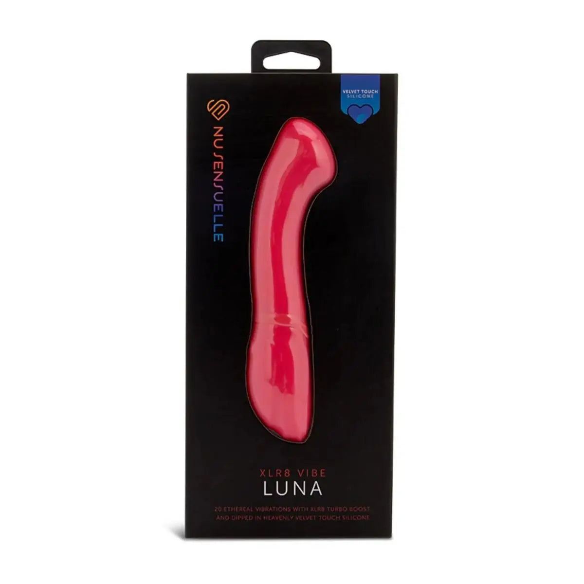 Nu Sensuelle Velvet Touch USB Rechargeable Multi Function Luna Hot Pink