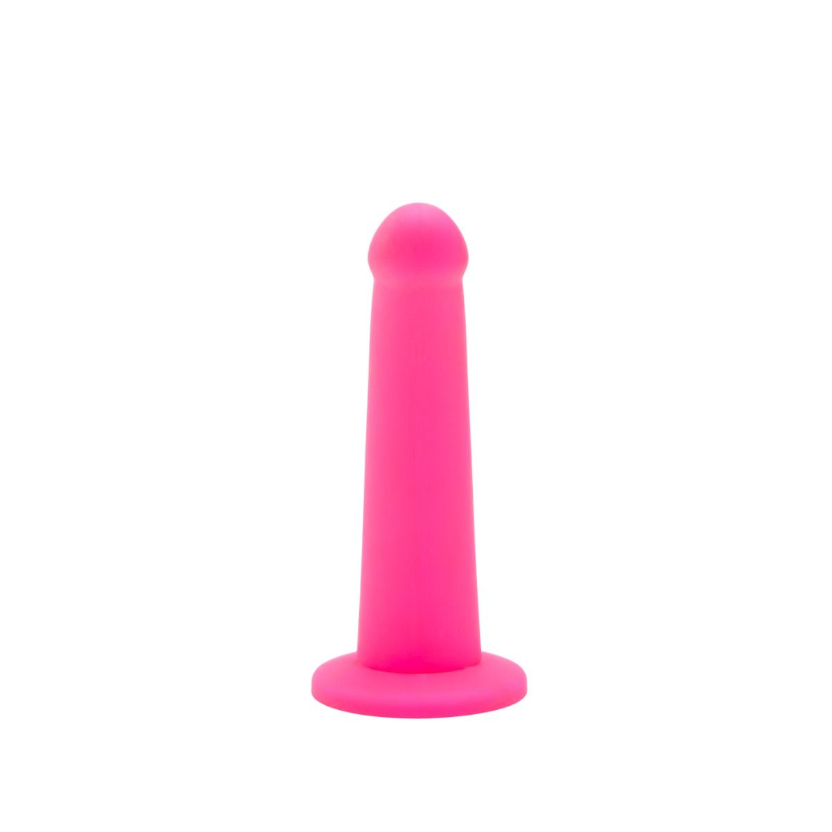 Me You Us 7" Pink Curved Silicone Dildo