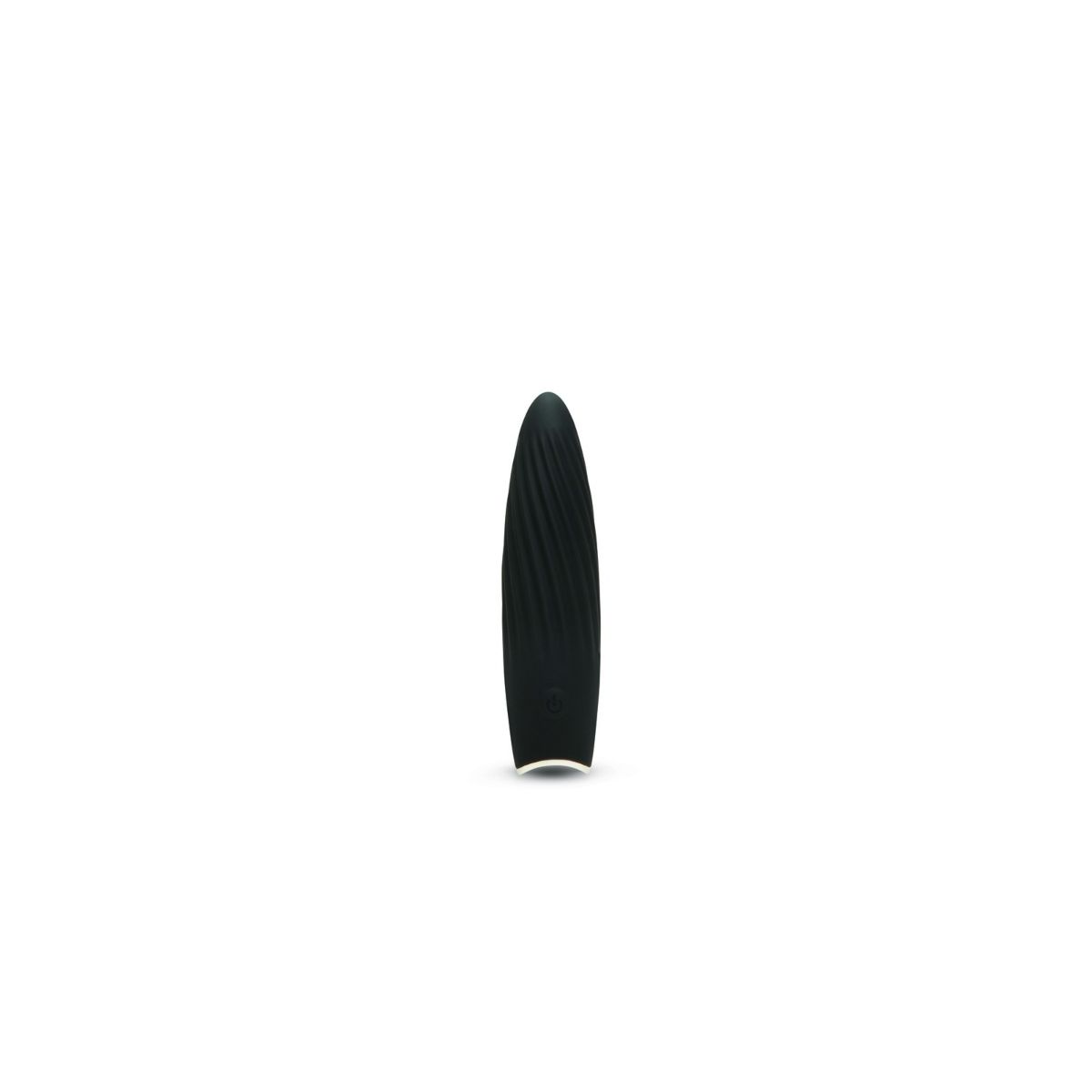 Me You Us 4.5” Textured Swirl 8 Mode Rechargeable Vibrator - Black