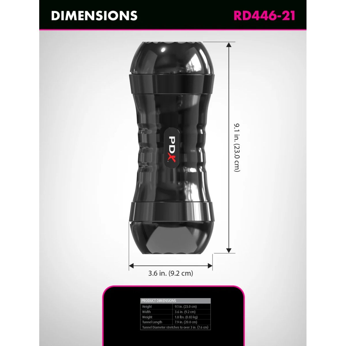 PDX Extreme Super Flip A Pussy Over Double Stroker - Light