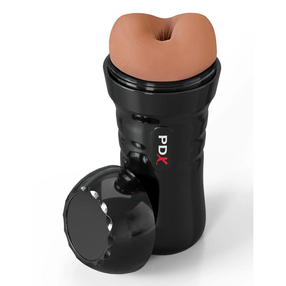PDX Extreme Wet Bussies Super Bangin Butthole Stroker - Brown