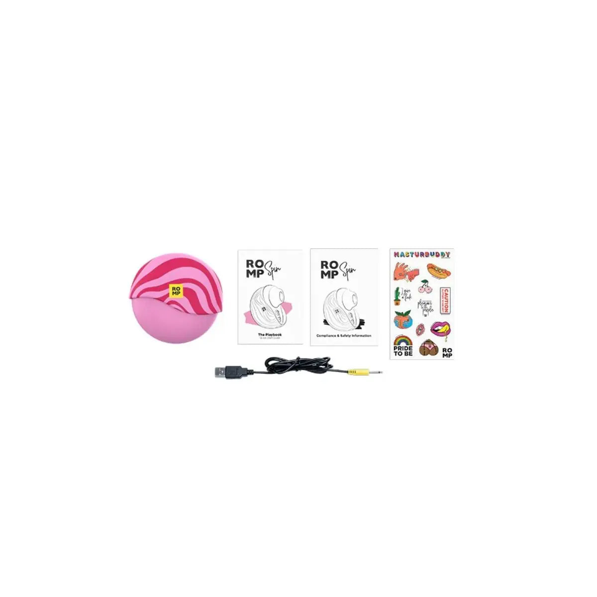 Romp Spin Multi Function Air Technology Clitoral Stimulator