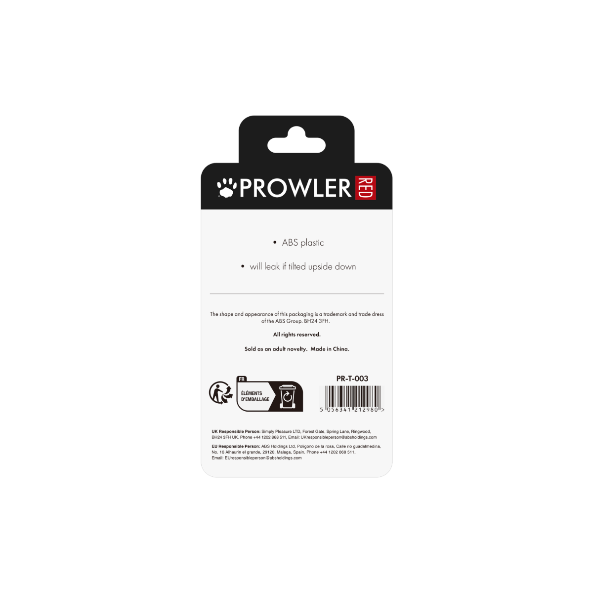 Prowler RED Toppers The Double Red