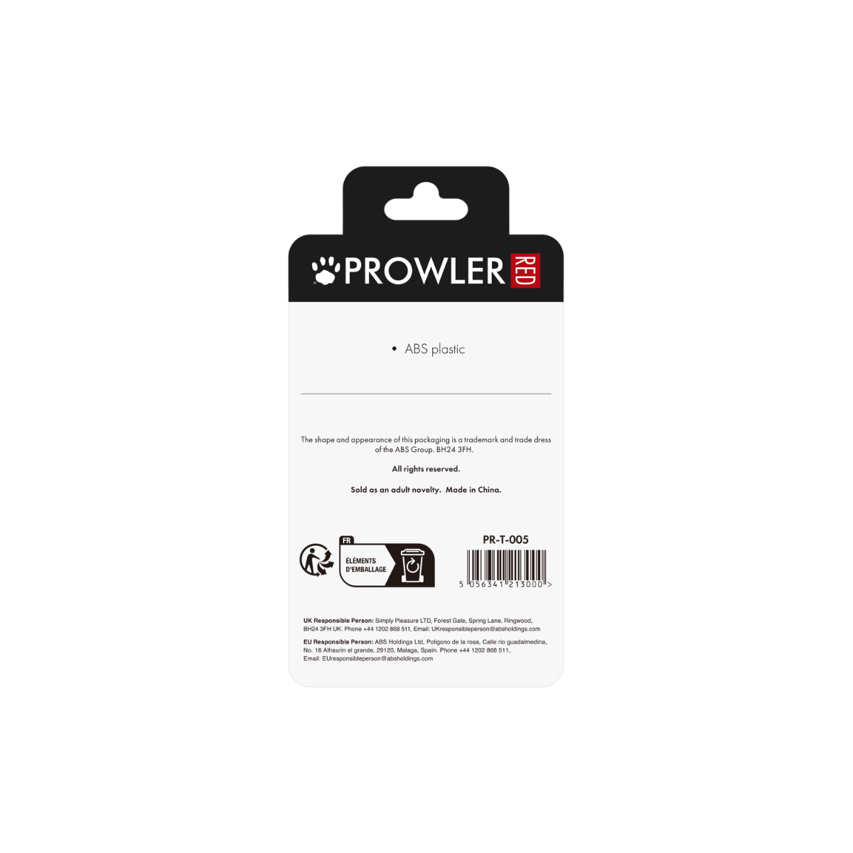 Prowler RED Toppers The Leakproof Double Red