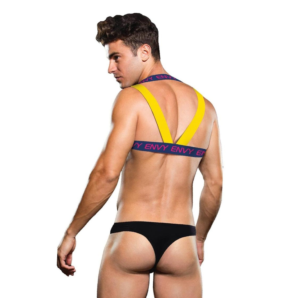 ENVY LOGO HARNESS - BLUE/YELLOW - L/XL