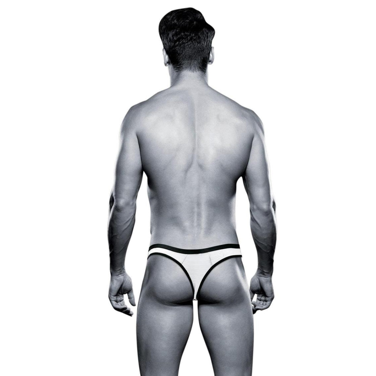 ENVY BAD BOY THONG - WHITE - L/XL