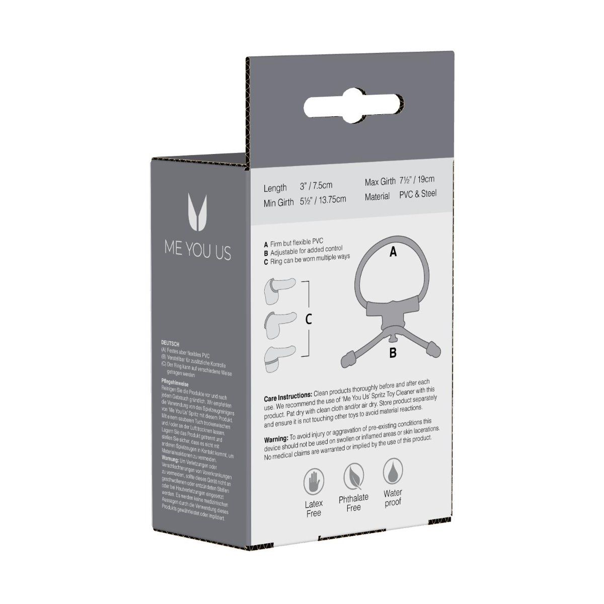 Me You Us Ace Cock Ring