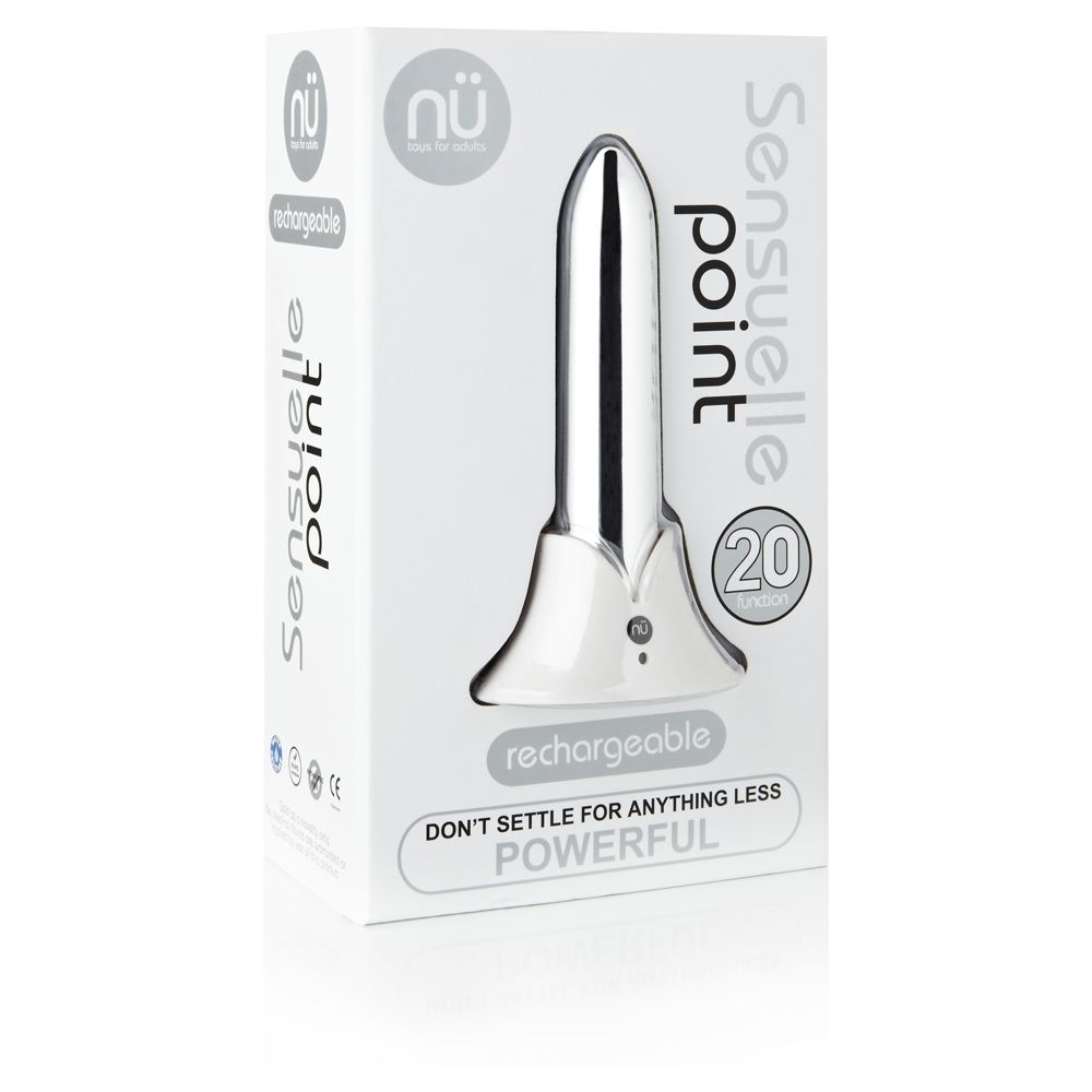 Nu Sensuelle Point 20 Function Bullet Silver