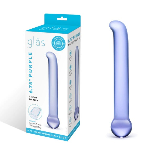 Glas G-Spot Tickler Purple (6.75")