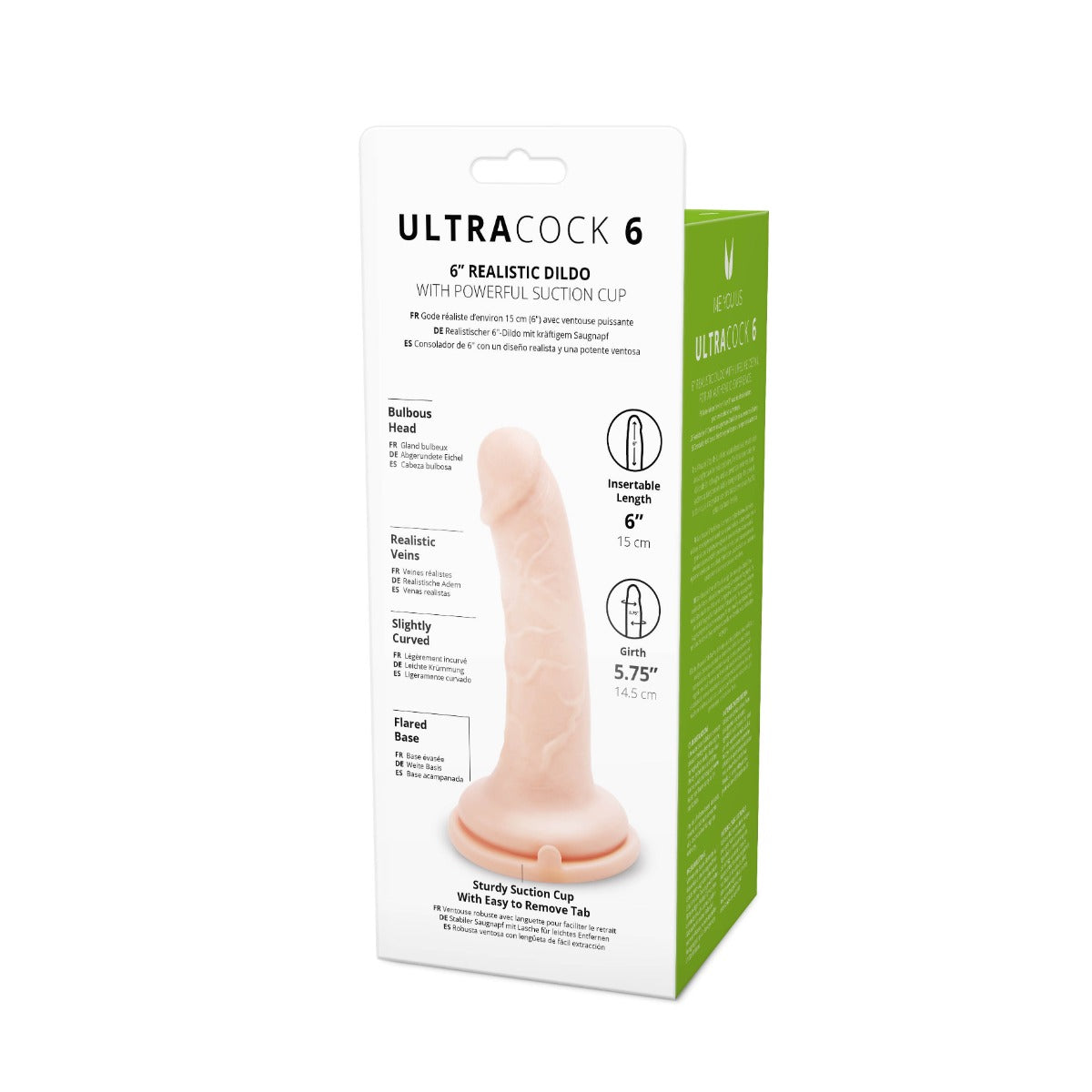 Me You Us Ultra Cock 6" Realistic Dildo