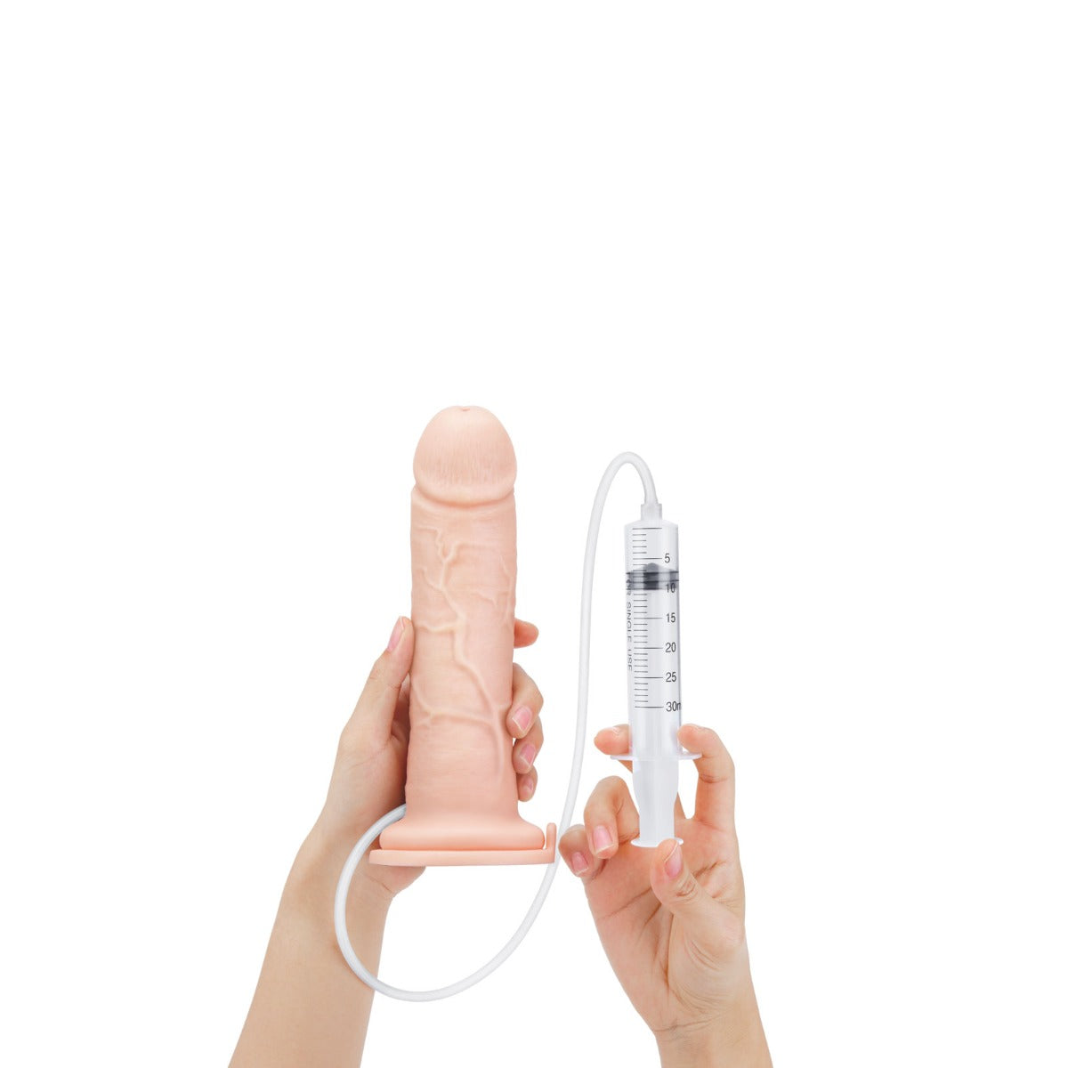 Me You Us Ultra Cock Realistic Squirting Dildo (8")