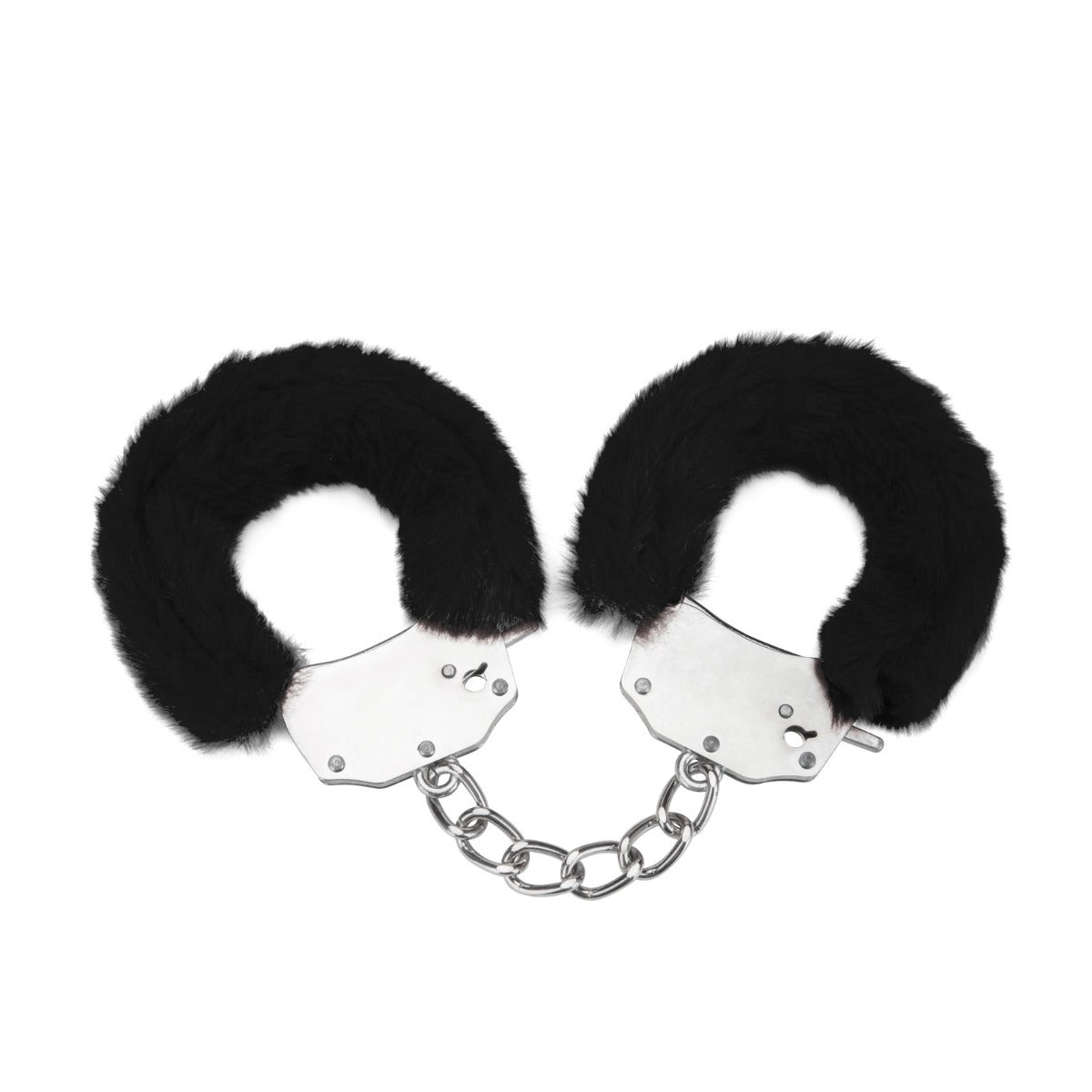 Me You Us Furry Handcuffs Black