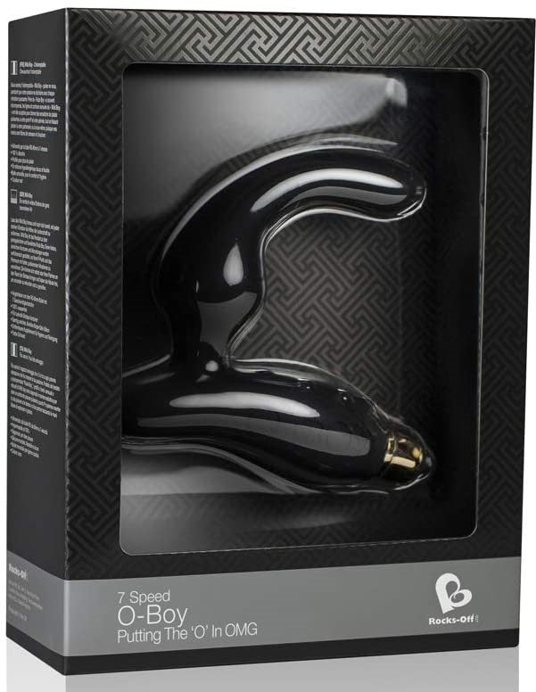 Rocks Off O-Boy 7 Male Prostate Massagers Black