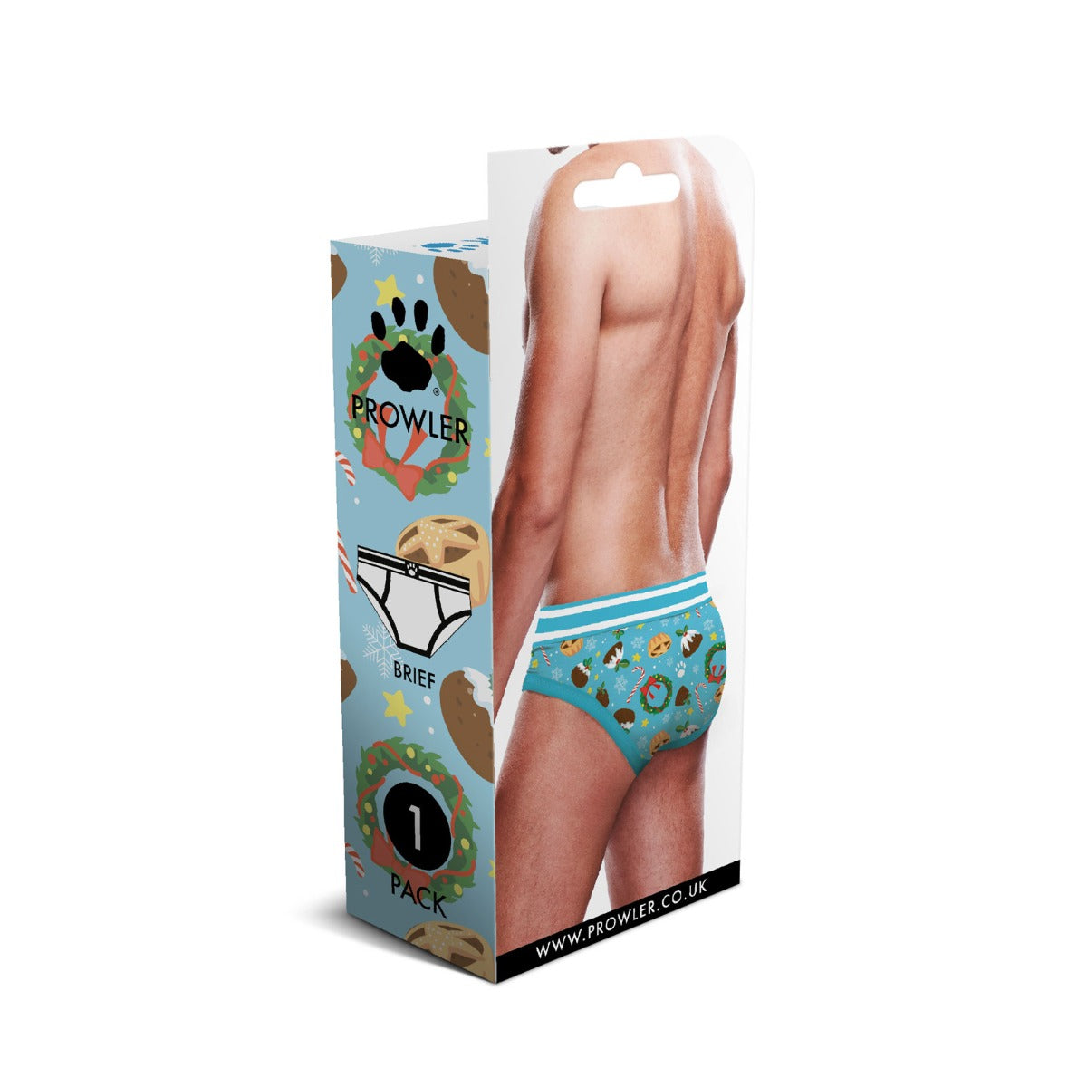 Prowler Christmas Pudding Brief XS