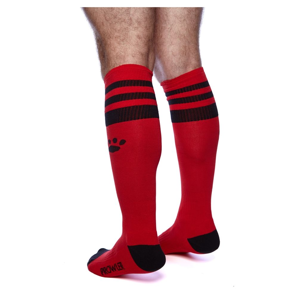 Prowler RED Football Sock Red/Black