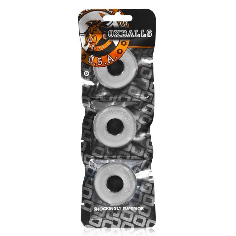 RINGER 3-pack of DO-NUT-1 clear