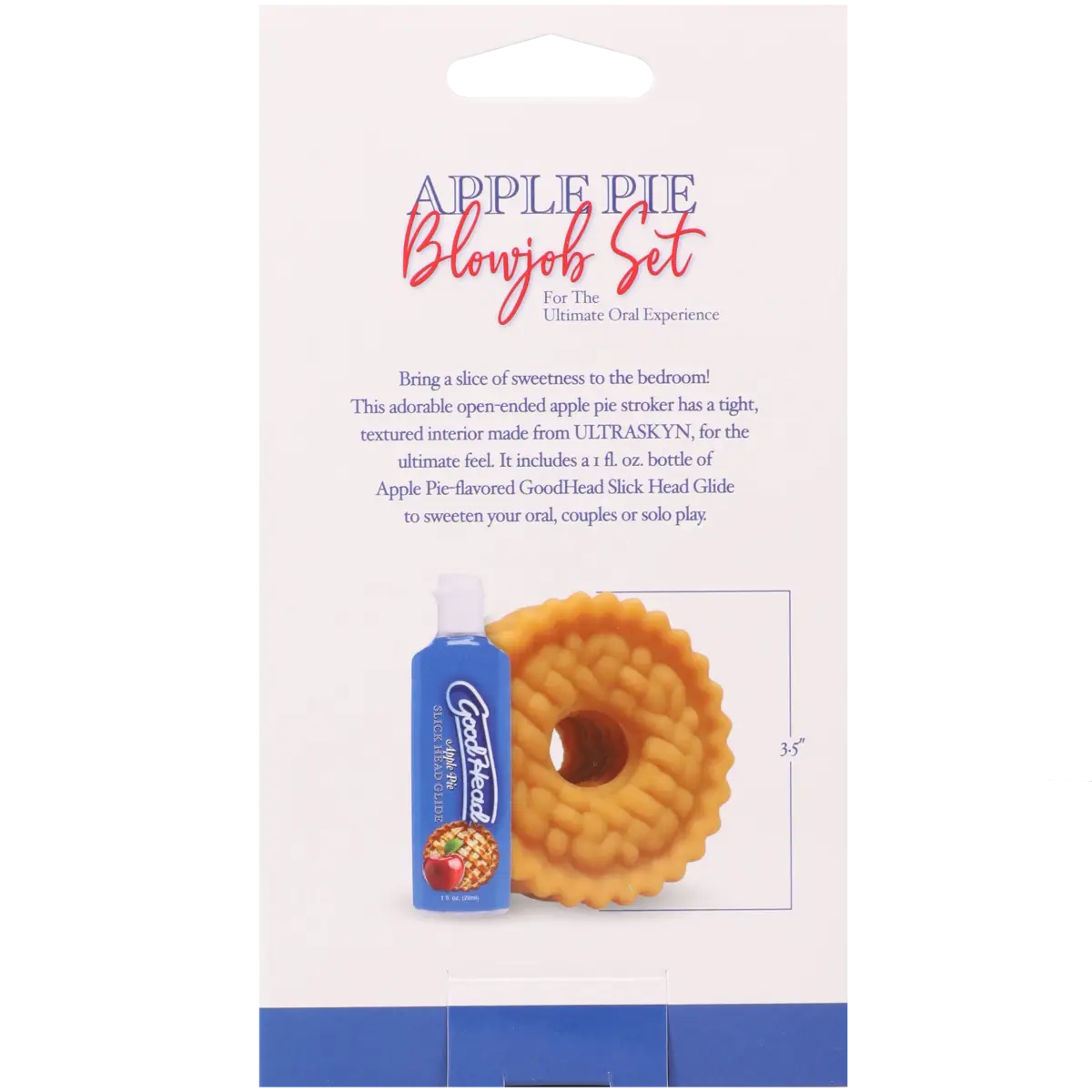 GoodHead Apple Pie Blowjob Set Open Ended Stroker