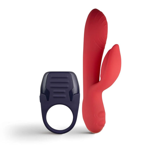 You & Me Love Me Rabbit Vibrator & Cock Ring