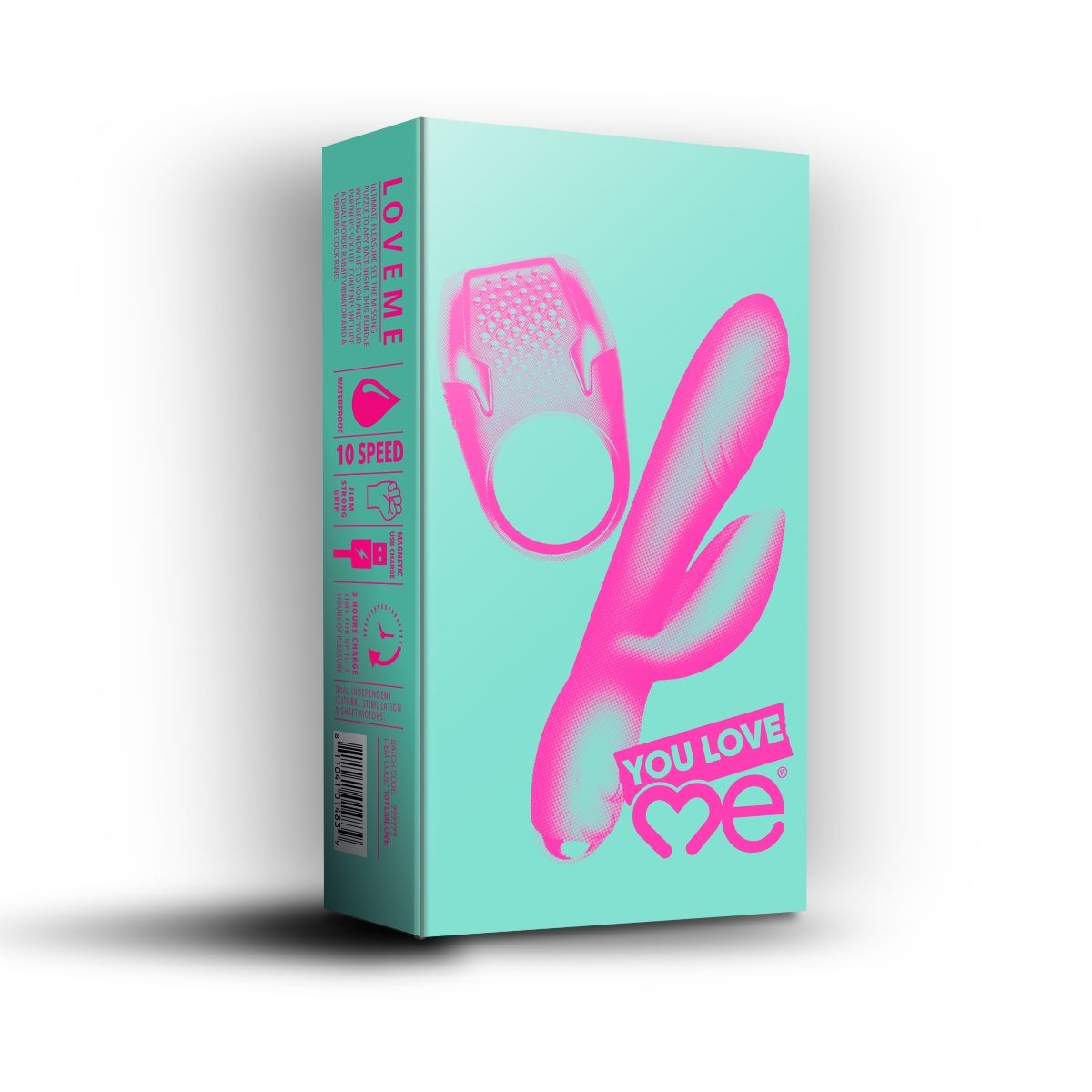 You & Me Love Me Rabbit Vibrator & Cock Ring