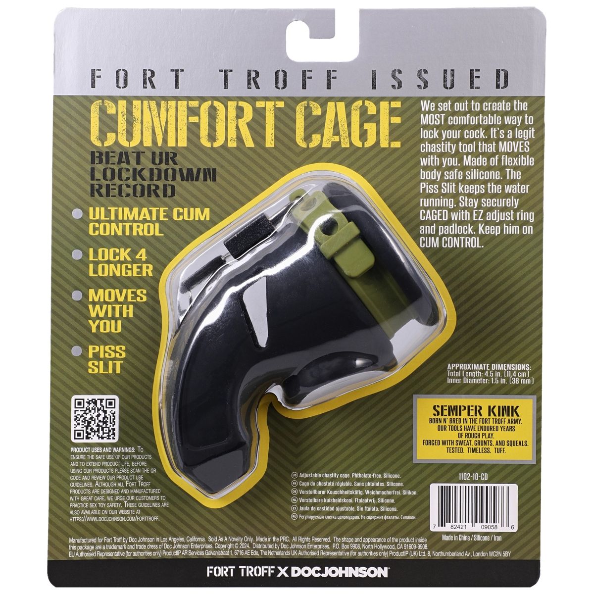 Fort Troff CUMfort Cage - Cock Cage Chastity