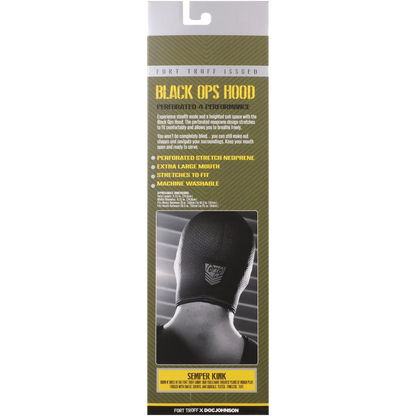 Fort Troff Black Ops Hood Regular