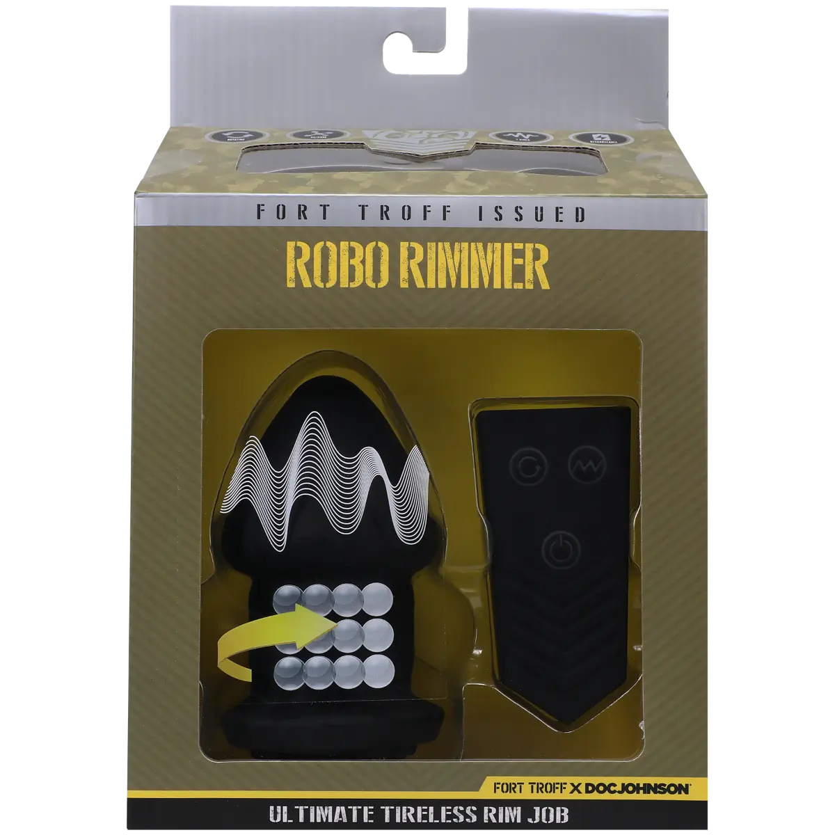 Fort Troff - Robo Rimmer X Dual-Engine Anal/Butt Plug