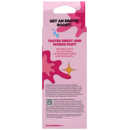 Spanish Fly Sex Liquid Wild Strawberry 1oz