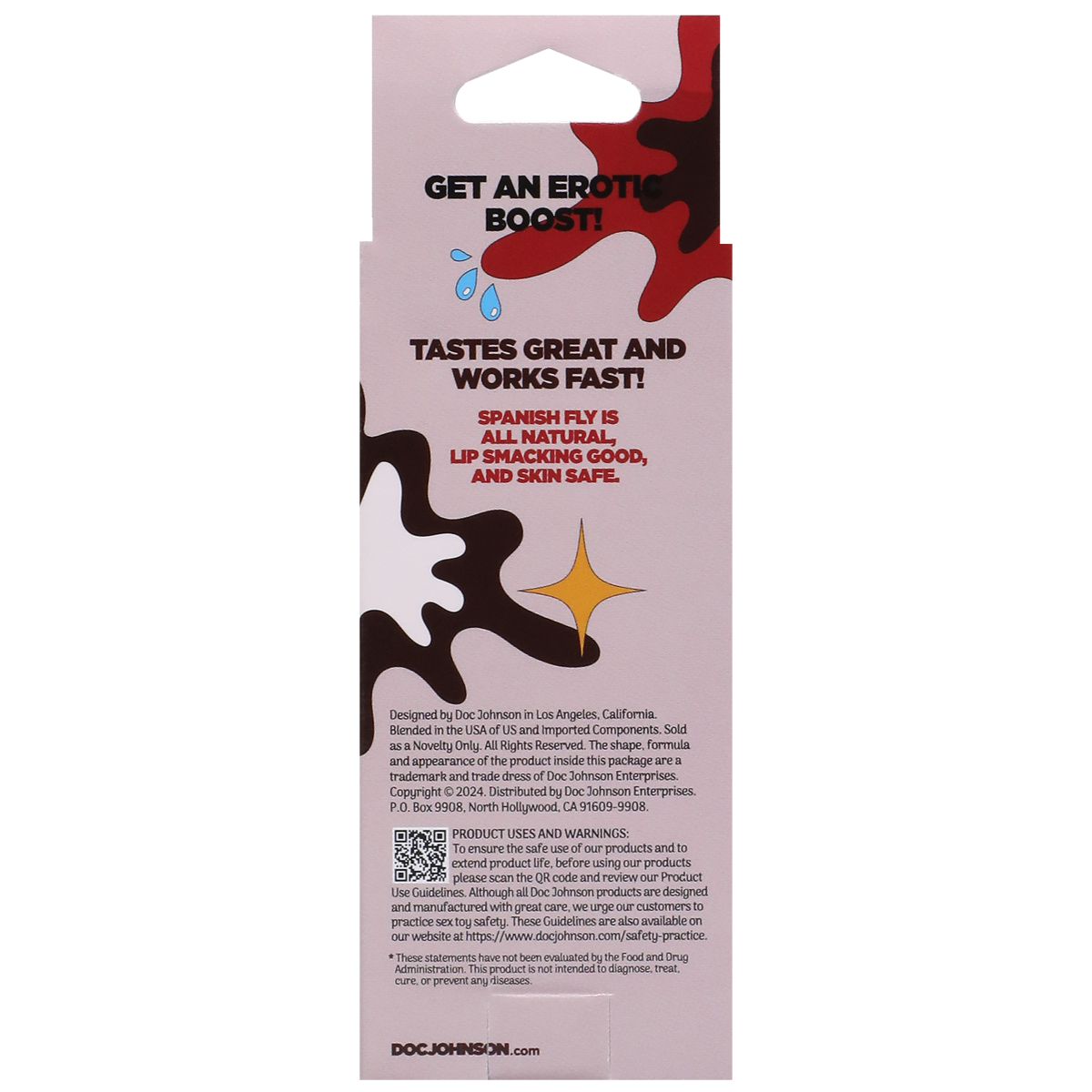 Spanish Fly Sex Liquid Zesty Cola 1oz