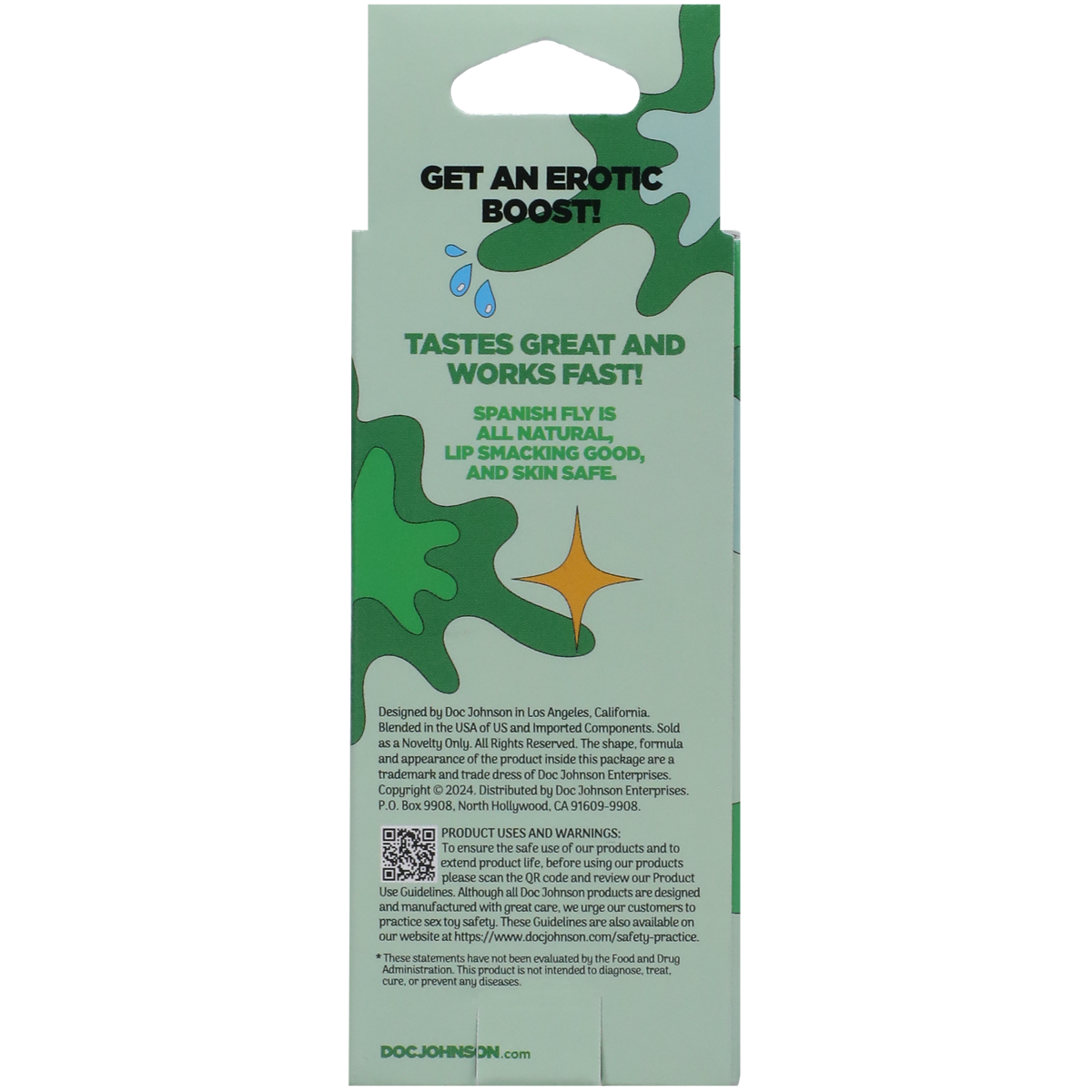 Spanish Fly Sex Liquid Cooling Mint 1oz