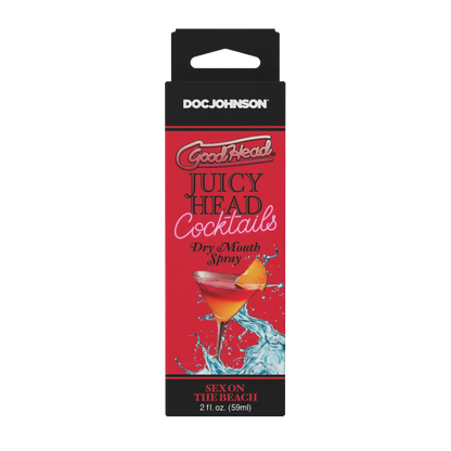 GoodHead Juicy Head Cocktails Dry Mouth Spray Sex on the Beach 2oz