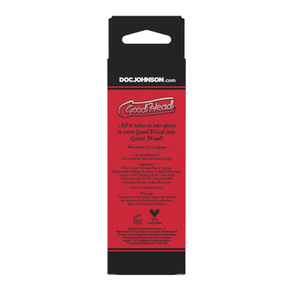 GoodHead Juicy Head Cocktails Dry Mouth Spray Sex on the Beach 2oz