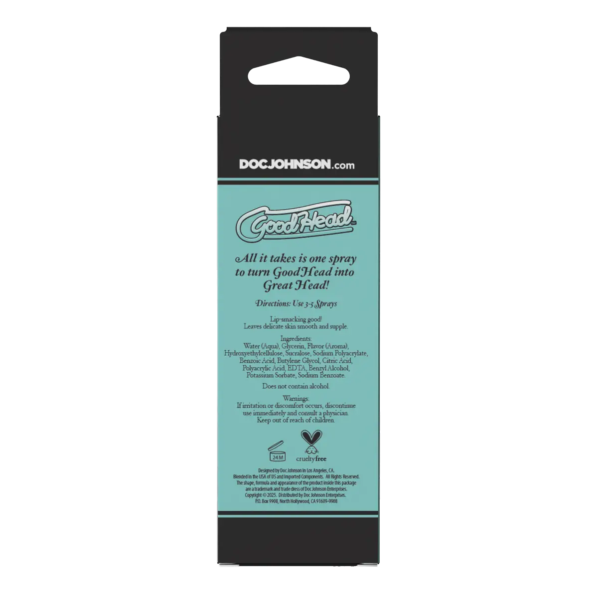 GoodHead Juicy Head Cocktails Dry Mouth Spray Pina Colada 2oz