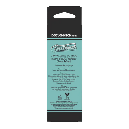 GoodHead Juicy Head Cocktails Dry Mouth Spray Pina Colada 2oz