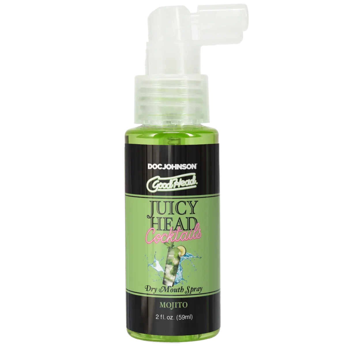 GoodHead Juicy Head Cocktails Dry Mouth Spray Mojito 2oz
