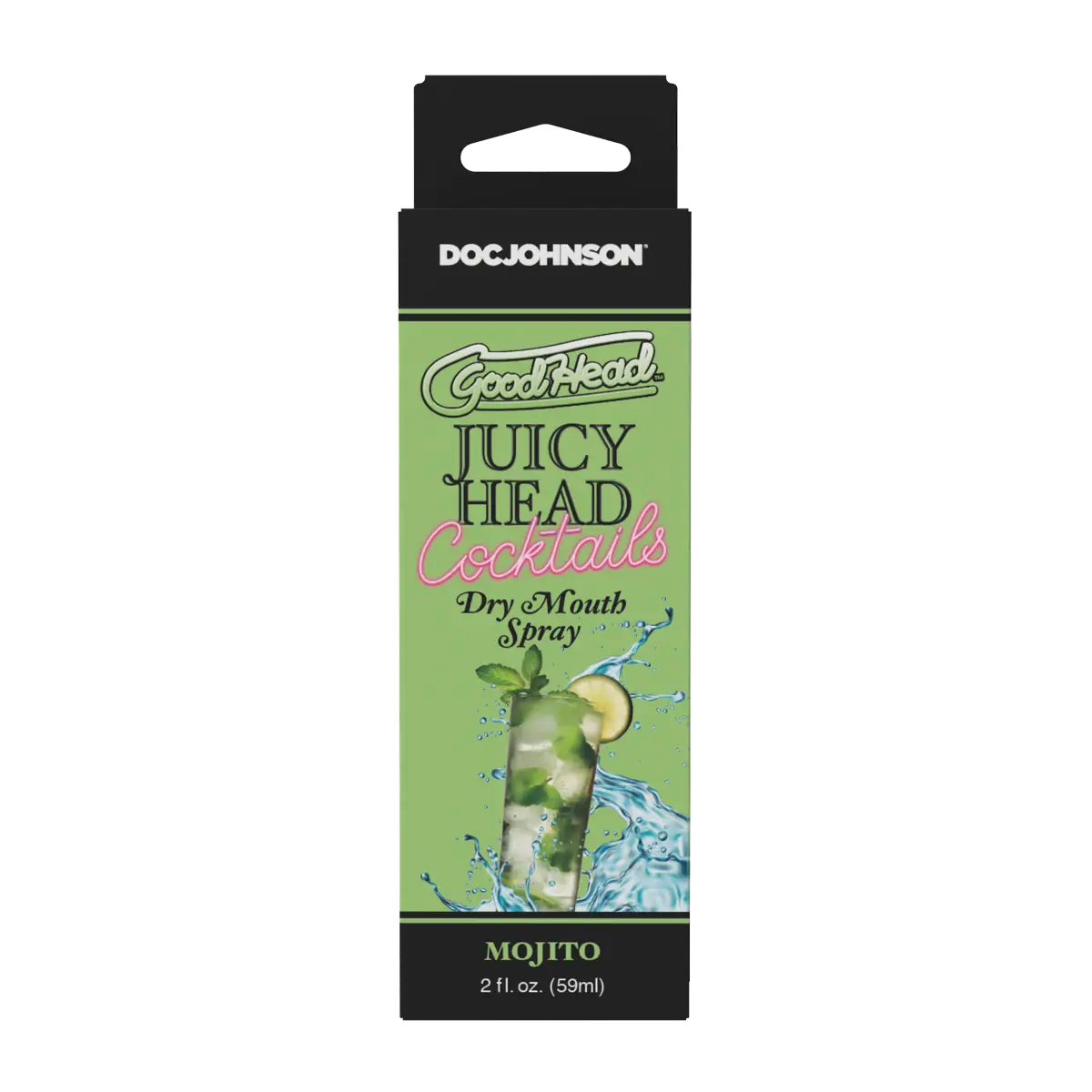 GoodHead Juicy Head Cocktails Dry Mouth Spray Mojito 2oz