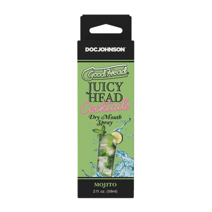 GoodHead Juicy Head Cocktails Dry Mouth Spray Mojito 2oz