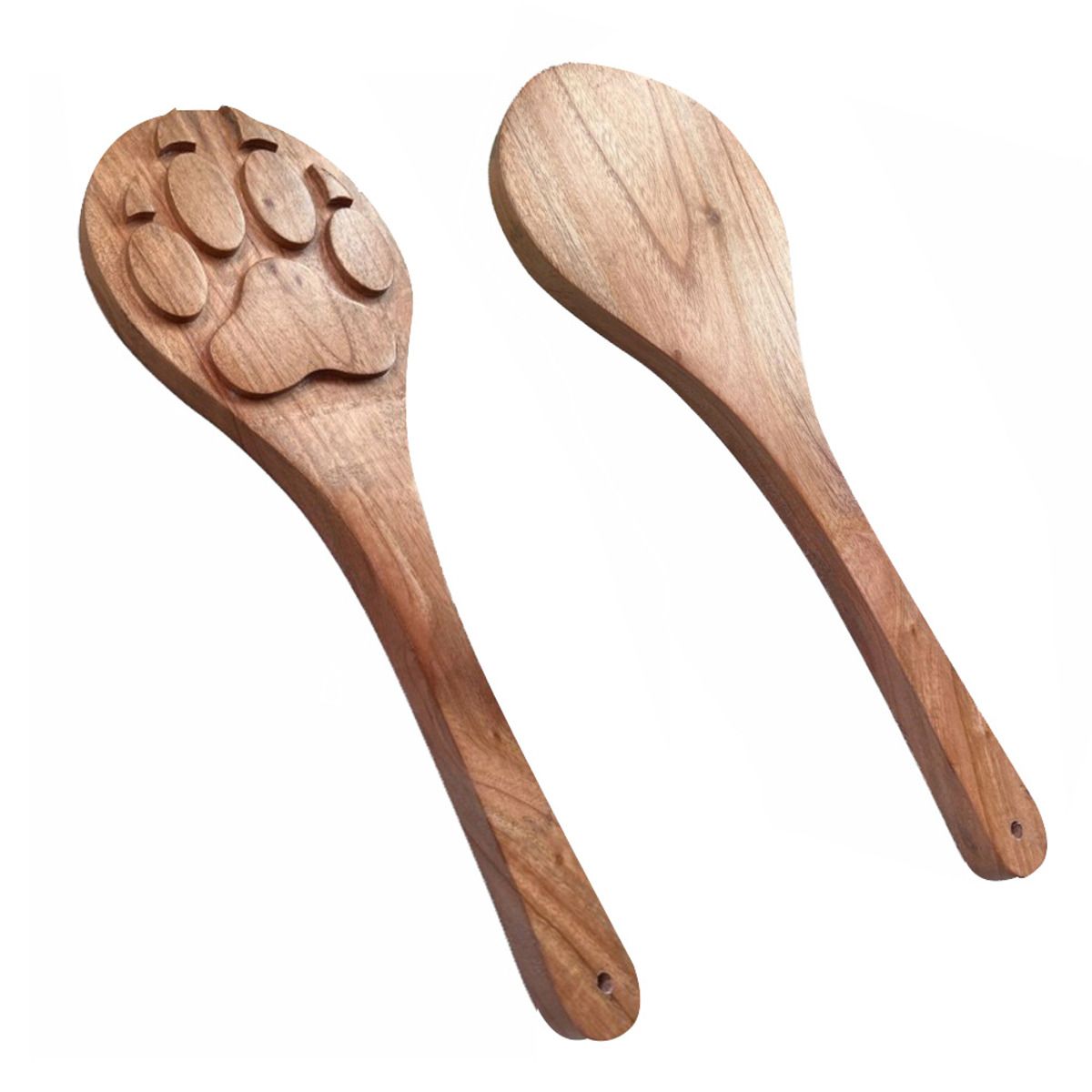 Black Label Wooden Wolf Paw Spanking Paddle