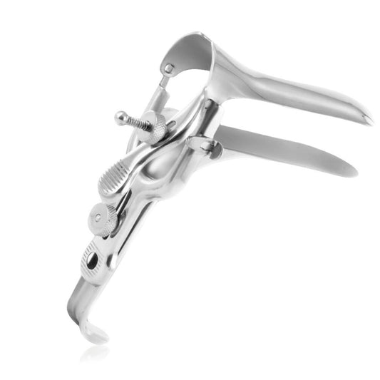 Black Label Cusco Stainless Steel Duckbil Vaginal Speculum Large