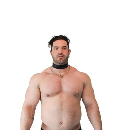 BRUTUS Vegan Puppy Collar Black