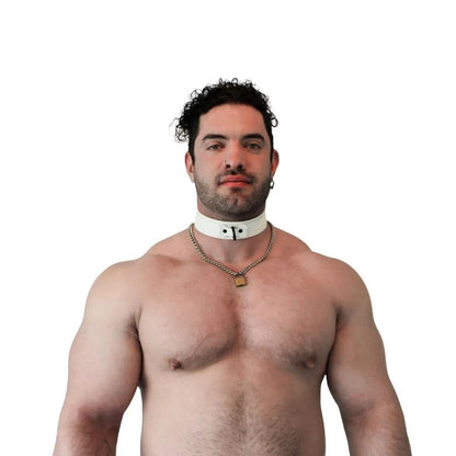 BRUTUS Vegan Puppy Collar White