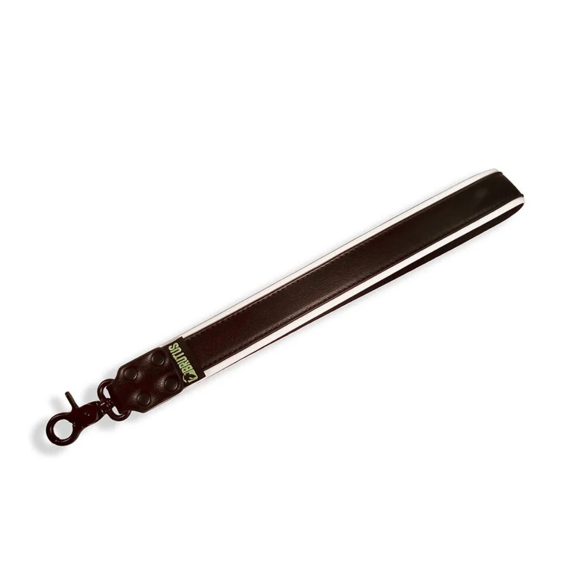 Brutus Vegan Sturdy Short Leash - Black-White